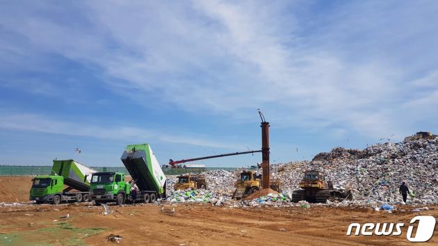수도권매립지(수도권매립지관리공사 제공)2022.2.7/뉴스1 ⓒ News1 박아론 기자