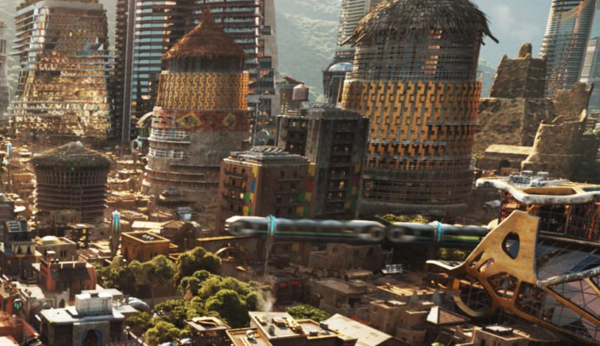 와칸다의 모습. 사진=디즈니