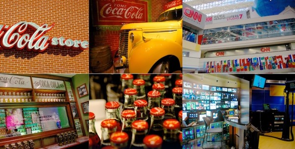 *코카콜라의 본 고장이자 CNN이 위치한 피치 트리 코너스