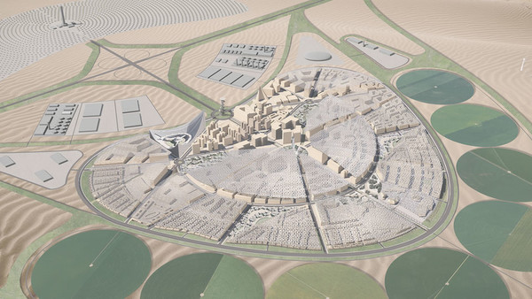현대차그룹이 홍익대학교와 연구한 사막 도시 디자인 콘셉트