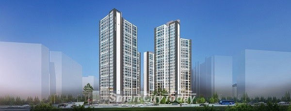 HL 디앤아이한라(주)가 지을 예정인 인천 작전 한라비발디 조감도