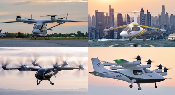 K-UAM 그랜드 챌린지 1단계  참여 기체