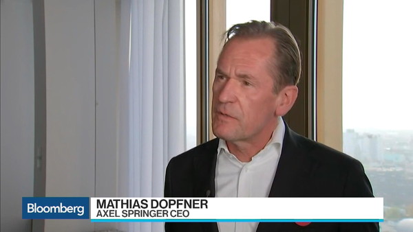 마티아스 되프너 악셀 스프링거 최고경영자(CEO). 출처=유튜브 갈무리