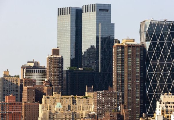 미국 상업용 부동산 대출에서 그림자 금융 비중이 커지고 있다. 출처=블룸버그