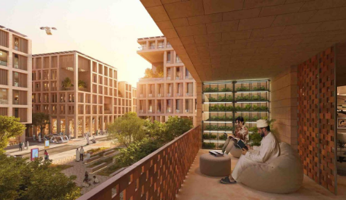 * 오만이 건설할 스마트시티 ‘술탄 하이탐’ 조감도. 사진=CNN via SOM