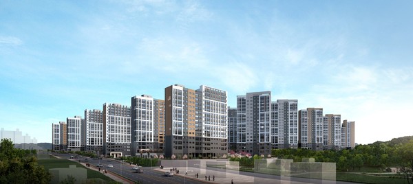 울산 다운2지구 우미린 투시도 (사진제공. 우미건설)