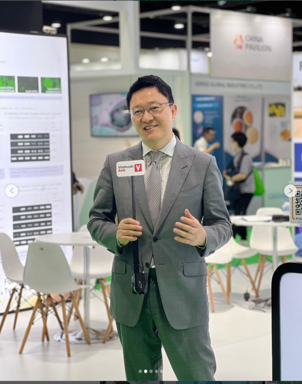 정용지 케어젠 대표. 