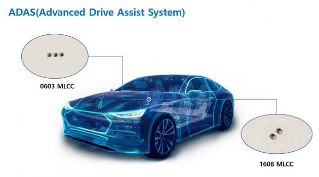 삼성전기 ADAS용 MLCC 사진. (삼성전기 제공)