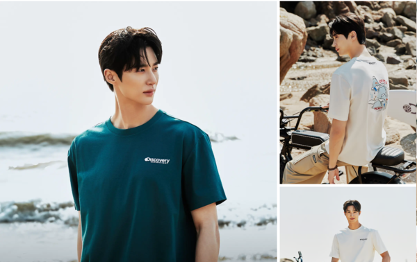 디스커버리는 TVN 드라마 '선재 업고 튀어'의 남주 변우석을 모델로 내세워, 아웃도어 시장을 공략중이다. 