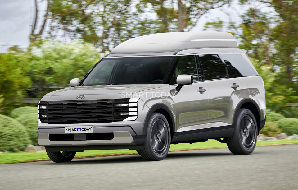 신형 팰리세이드 하이 루프 버전 예상도