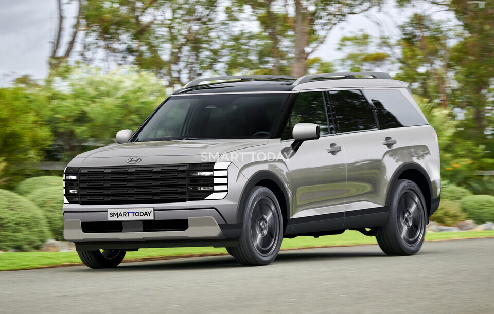 신형 팰리세이드 예상도