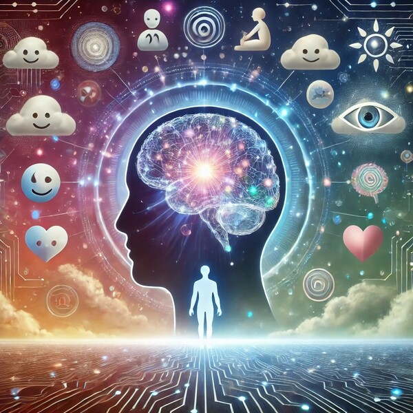  * "챗GPT, Copilot 등 생성형AI서비스가 꿈 해몽 뿐 아니라 심리상담 등으로 활용도가 확산되고 있음을 상징하는 이미지로 그려 줘"라고 입력하자 챗GPT DALL.E가 그려 준 사진이다. 