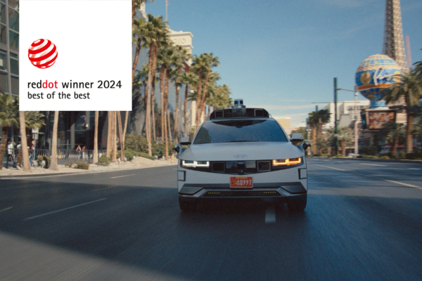 '2024 레드 닷 어워드' 최우수상&본상 현대자동차 '아이오닉 5 로보택시 자율주행 기술 캠페인 영상'