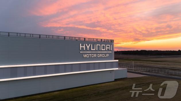 미국 조지아주에 완공된 현대자동차그룹 전기차 공장인 '현대차그룹 메타플랜트 아메리카'(HMGMA)의  모습. (현대차그룹 제공, 판매 및 DB 금지) 2025.3.27/뉴스1