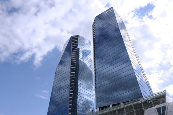 포스코이앤씨 송도 사옥 전경