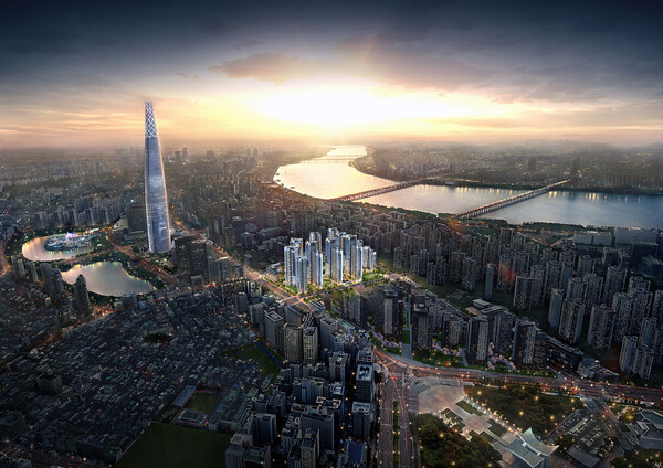 잠실 르엘 조감도