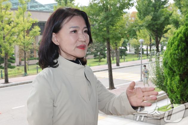 이진숙 전 방송통신위원장. 2025.9.30/뉴스1 ⓒ News1 이광호 기자