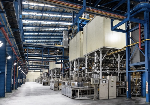 포스코퓨처엠 세종 음극재 공장의 내부 모습. 포스코퓨처엠