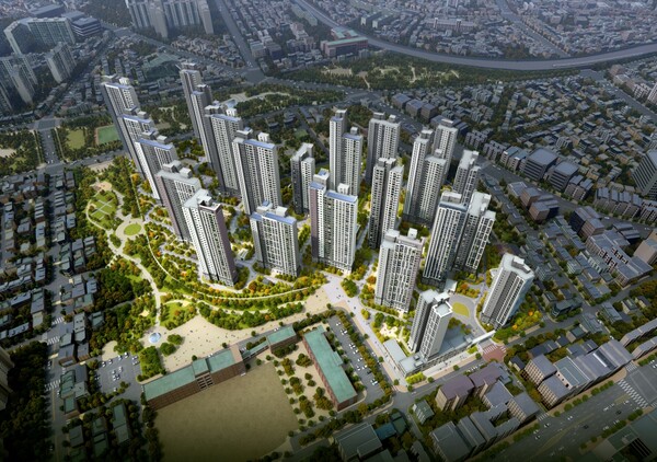 포레나더샵 인천시청역 조감도 (사진=한화 건설)