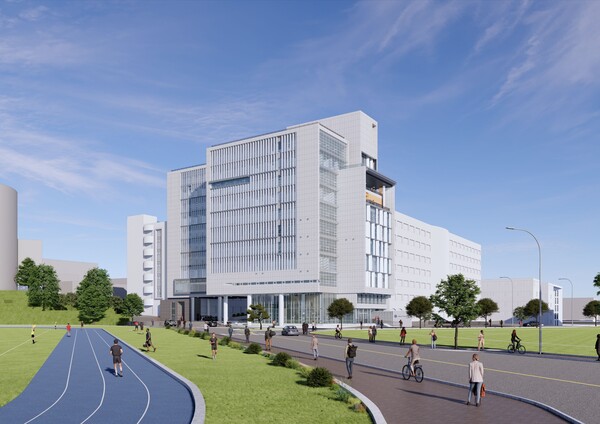 연세대 제5공학관 전경 (사진제공=반도건설)