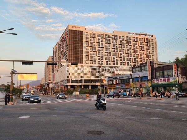 힐스테이트 지금디포레. 출처=김종현 기자