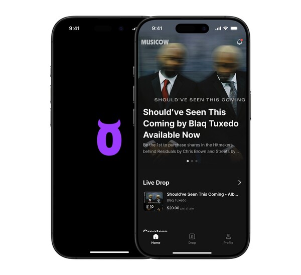 뮤직카우 US가 그래미 수상 R&B 듀오 ‘블랙 턱시도’와 베타 테스트를 완료하고, 26년 1월 중 정식 서비스를 출시할 계획이다.