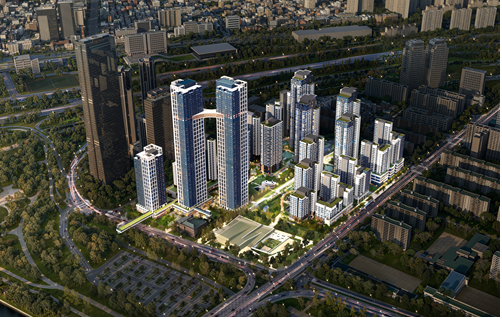 여의도 시범아파트 재건축 투시도 (출처=서울시)