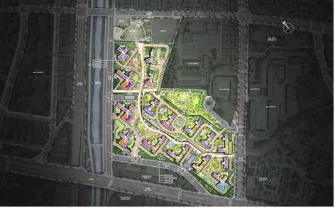 북가좌6구역 재건축 배치도 (사진=서울시)