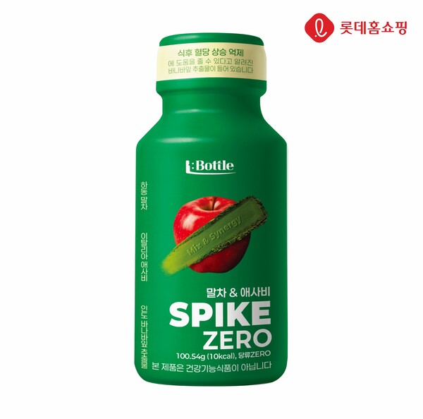 롯데홈쇼핑 사내벤처 음료 브랜드 '엘:보틀' 첫 상품 '스파이크 제로' 상품 이미지