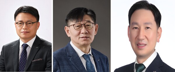 안길영 LS 일렉트릭 생산 R&D 총괄 부사장, 채대석 LS일렉트릭 사업총괄 COO, 조의제 LS ITC 대표이사 (왼쪽부터)