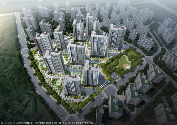 두산위브더제니스 센트럴 천안 조감도(사진제공=두산건설)